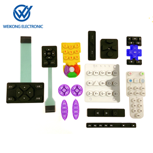 Silicone push button với FPC chiếu sáng bàn phím & bàn phím Silicone màng chuyển đổi - Product Image 5