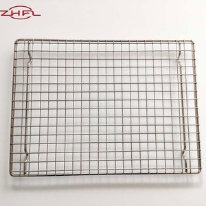 Grilles circulaires en fil d'acier inoxydable pour barbecue, résistantes à la chaleur et à la corrosion, pour cuisson extérieure coréenne - Product Image 3