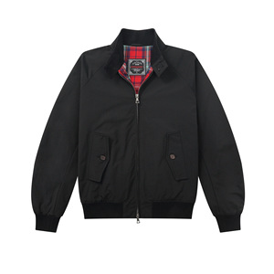 جاكيت بومبر رجالي من النايلون بتصميم أمريكي كلاسيكي قابل للتنفس من GDDQSDC، مع ياقة عالية وبطانة قلبية، مناسب للملابس الكاجوال والعمل. - Product Image 6
