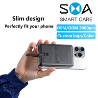 Batterie externe portable étanche avec logo personnalisé, charge rapide PD 35W, grande capacité 10000mAh, légère, micro USB, charge sans fil