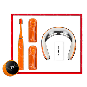 Articles promotionnels 3 en 1 : Thermos, Brosse à dents électrique, Pistolet <span class=keywords><strong>de</strong></span> <span class=keywords><strong>massage</strong></span>, Cadeau <span class=keywords><strong>pour</strong></span> la fête des enseignants, Cadeau d'anniversaire, Souvenirs <span class=keywords><strong>pour</strong></span> hommes et femmes - Product Image 2