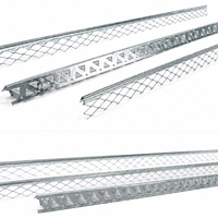 Profilé d'angle perforé en métal à angle arrondi en alliage d'aluminium galvanisé pour protection anti-collision des coins de mur en cloison sèche