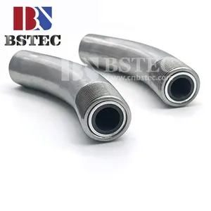 Good Quality China Factory Price 45 Degree Hot Pressed Boron Carbide Curved Blasting Nozzles