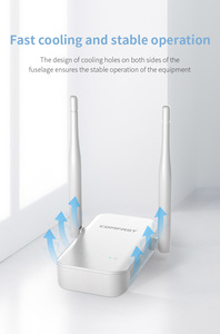 OEM/ODM WiFi Portable Mini COMFAST WIFi 4 Wireless Repeater Router 2.4Ghz 300Mbps signal Booster <strong>Extender</strong> in Amplifier - Product Image 4