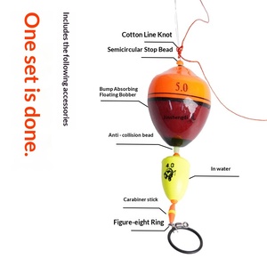 Kit de flotteurs de pêche <span class=keywords><strong>en</strong></span> <span class=keywords><strong>mer</strong></span> chinois avec <span class=keywords><strong>flotteur</strong></span> <span class=keywords><strong>coulissant</strong></span>, <span class=keywords><strong>flotteur</strong></span> de pêche à la roche, bâtons lumineux, accessoires de pêche <span class=keywords><strong>en</strong></span> gros - Product Image 4