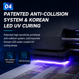 Impresora UV de Cinta Transportadora Plana de 1800 con 4 Cabezales de Impresión G6, Máquina de Inyección de Tinta para Señalización Publicitaria y Materiales Flexibles - Product Image 2