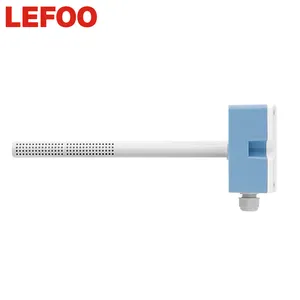 LEFOO ducted प्रकार IP65 4-20ma उत्पादन कार्बन डाइऑक्साइड डिटेक्टर सेंसर co2 गैस सेंसर co2 निगरानी ट्रांसमीटर