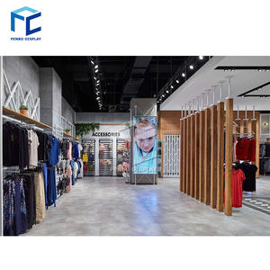 衣料品店の室内装飾用の卸売衣料品店カウンターテーブルデザイン - Product Image 3