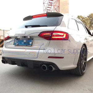 Difusor Trasero de Fibra de Carbono para <span class=keywords><strong>A4</strong></span> S4 RS4 Allroad B8 B8.5 Versión Travel, Cuatro Salidas, para <span class=keywords><strong>A4</strong></span> 4 B8 B - Product Image 4