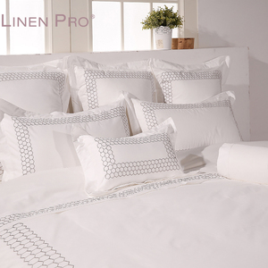 Bộ Ga Trải Giường Khách Sạn 5 Sao Duvet Cover Thêu Được Trang Bị Ga Trải Giường - Product Image 3