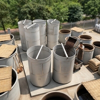 Cuve de Fermentation en Acier Inoxydable SS304/316L pour la Production de Sauce Moromi