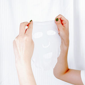 Тройной коллаген фибронектин и шелк фиброин протеин настоящая глубокая маска увлажняющая против морщин светлая линия маска для лица - Product Image 4