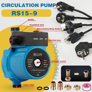 DONGMU RS15-9 100w 220v 60hz 50hz Home Inline Automatic Pressure <strong>Mini</strong> Booster Circulation <strong>Water</strong> <strong>Pump</strong> for Bathroom