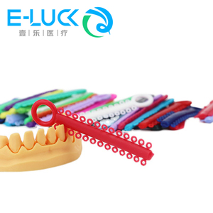 Tandheelkundige Orthodontische Ligatuur Banden Rubber Elastische Kleurrijke <span class=keywords><strong>Power</strong></span> <span class=keywords><strong>Chain</strong></span> Banden Ligatuur Stropdas - Product Image 5
