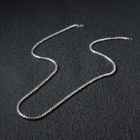 Colliers en argent sterling 925 pour femmes, vente en gros d'usine, chaîne torsadée serpent, tendance, minimaliste, brillant, cadeau de mariage, bijoux