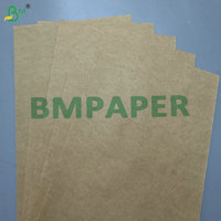 High Strength & Extensible 100% Pure Virgin Wood Pulp 70gsm 80gsm Sack Kraft Paper for Cement Bag Manufacturing
