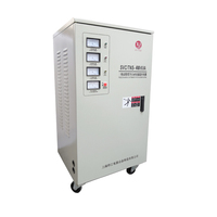 Régulateur de tension automatique (AVR) stabilisateur triphasé 380-440V 50KVA en cuivre électrique TNS Servo AC SVC