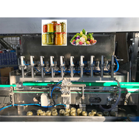 Entièrement Automatique En Conserve Fruits Légumes Lignes De Traitement Cornichon Olive Pickle Line Machines