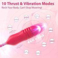 Hot Selling Zunge lecken Schub Rose Vibrator Sexspielzeug Adult Produkt für Frau Klitoris Stimulator G-Punkt Massage gerät