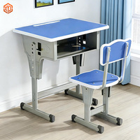 Ensemble de table et de chaise de classe moderne pour école primaire, mobilier scolaire très vendu