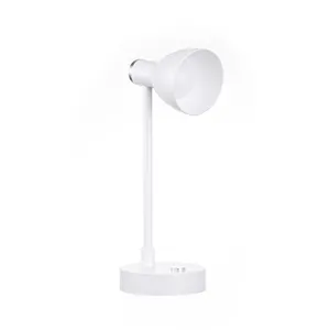Rechargeable Led Ports Touch Control Table Lamp For Study