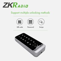 Lector de Códigos QR ZKRadio, Lector de Tarjetas NFC IC MF, Control de Acceso a Puertas, USB RS485 Wiegand, Escáner QR 1D 2D, Máquina de Control de Acceso