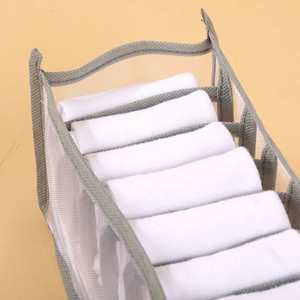 Mesh Underwear <b>Storage</b> <b>Box</b> Three-Piece Underwear Bra <b>Storage</b> <b>Box</b> <b>Drawer</b> Folding Jeans <b>Storage</b> <b>Box</b> - Product Image 4