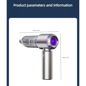 उच्च शक्ति वायरलेस कार वैक्यूम क्लीनर हल्के दो-स्तरीय समायोजन के लिए सक्शन और घर के उपयोग के लिए बैगलेस दो-स्तरीय समायोजन - Product Image 2
