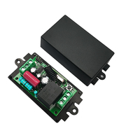 Interrupteur à distance sans fil 433 MHz, AC 220V, 1 canal, récepteur et émetteur de relais RF pour l'alimentation des appareils électriques, marche/arrêt