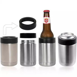 Yeni gelenler 12OZ bira soğutucu 304 paslanmaz çelik bira şişesi tutucu çift duvar vakum yalıtımlı - Product Image 3