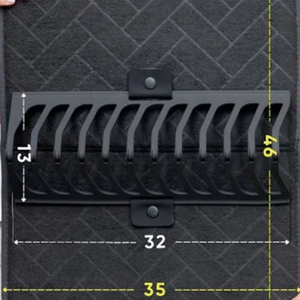 Tapis de séchage pliable en nylon de style nordique pour la vaisselle, réutilisable, pour égouttoir de cuisine, non imperméable - Product Image 6