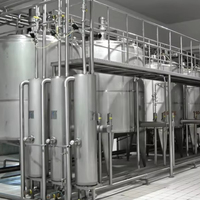 Commerciële hoogwaardige automatische complete verse melkverwerkingsinstallatie & pasteurisatielijn met voedselsterilisator