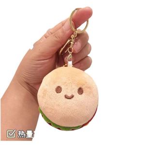Porte-clés en peluche en forme <span class=keywords><strong>de</strong></span> mini hamburger mignon, simulation <span class=keywords><strong>de</strong></span> nourriture, jouets en peluche, <span class=keywords><strong>sandwich</strong></span>, <span class=keywords><strong>pain</strong></span> grillé, breloque pour sac, pendentif, poupée, porte-clés <span class=keywords><strong>de</strong></span> nourriture adorable - Product Image 6
