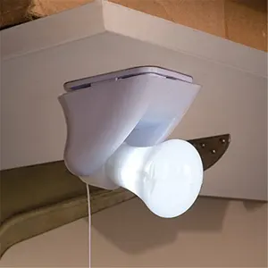 מקל בכל מקום למשוך אנכי אור כבל לילה מיני למשוך מנורת סוללה מופעל מופעל LED הנורה שימושית