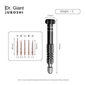 5-in-1 DIY Hex Bit <strong>Screwdriver</strong> Set All-Metal Red Apple Mobile Phone Disassembly Tool Multi-Function WJGJ-0001 9.6cm - Product Image 6