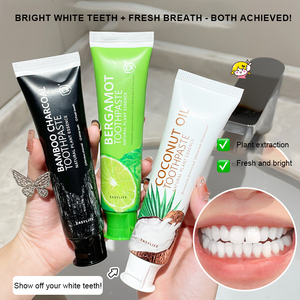 Dentifrice Herbal Personnalisé à la <span class=keywords><strong>Mandarine</strong></span> Fraîche pour Usage Domestique, Blanchiment des Dents et Élimination des Taches – Fournisseur Direct Usine - Product Image 2