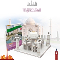 Modèle d'architecture 3D en papier à construire soi-même, célèbre dans le monde, jouet éducatif de collection, cadeau d'anniversaire fait main pour