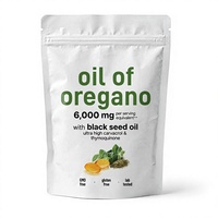 Capsules de gel moules d'huile d'origan et d'huile de nigelle OEM ODM, riches en carvacrol et thymohydroquinone, pour améliorer l'immunité, adaptées aux adultes et aux végétariens.