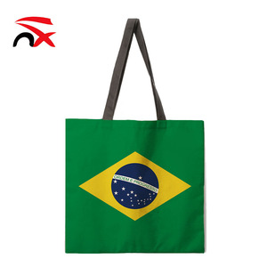 Suministro de bolsos de lona personalizados, asas largas, 35*40cm, algodón, EE. UU., Canadá, México, <span class=keywords><strong>España</strong></span>, bandera, <span class=keywords><strong>bolsa</strong></span> de mano para actividades - Product Image 6