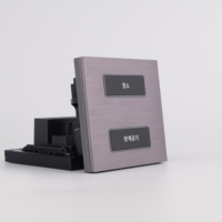 Panneau de commande intelligent pour hôtel, villa, appartement, maison – Interrupteur tactile connecté pour chambre et chevet, combinaison de prises personnalisables
