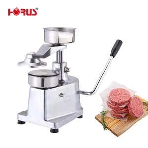 Horus HR-130 Stainless Steel Efficient Fish And Chicken Burger Patty Making Machine For Commercial Use