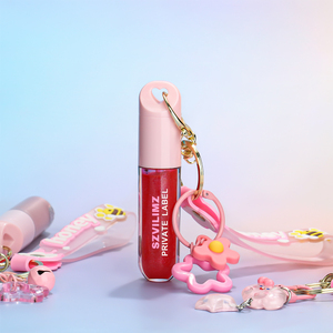 Brillo Labial Líquido Herbal con 151 Colores y Llavero |   Brillo Labial de Larga Duración con Logotipo Personalizado de Marca Privada - Product Image 6