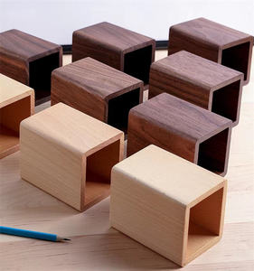 Soporte Cuadrado de Madera para Cubiertos, Porta Utensilios de Mesa, Portavasos de Nogal y Roble, Precio Económico, HORECA, Restaurante, OEM, Personalizado, Vietnam - Product Image 6