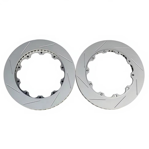 Disque de frein flottant à fentes pour pièces automobiles, référence 4M0615301BM, pour <span class=keywords><strong>Audi</strong></span> <span class=keywords><strong>S6</strong></span>, SQ7, Q7, Q8 - Product Image 1