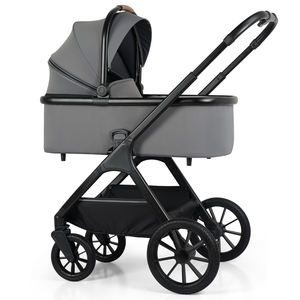 <span class=keywords><strong>Set</strong></span> <span class=keywords><strong>Passeggino</strong></span> di Lusso 3 in 1 con Culla e Seggiolino Auto per Neonati, Sistema da Viaggio per Bambini - Product Image 2