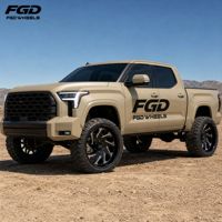 Enjoliveurs de roues flottants personnalisés en alliage d'aluminium forgé 6 ou 8 trous 6x135 6x139.7 6x5.5 8x170 pour RAM 1500 RAM 2500 RAM 3500