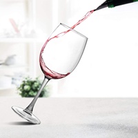 Vente en gros de verres à vin rouge en plastique Vintage, verre incassable, coupe à pied, verres à Champagne pour mariage