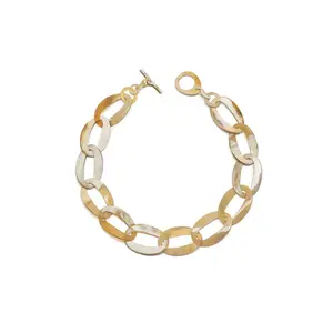 À la mode Naturel Corne De Buffle Collier Bijoux Accessoires Femmes Bas quantité minimale de commande Pas Cher Prix Multi Couleur En Gros - Product Image 1