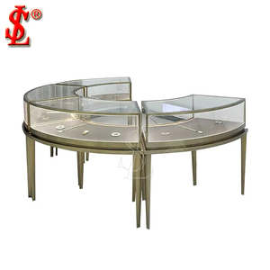 हाई-एंड ज्वैलरी में मेटल फ्लोर स्टैंडिंग ज्वैलरी डिस्प्ले वाले ज्वैलरी डिस्प्ले सेट - Product Image 4