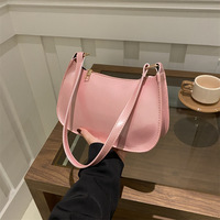 Sac à bandoulière coréen de haute qualité, nouveau sac à bandoulière uni, petit sac à bandoulière
